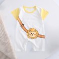 thumbnail image 3 of Summer Savings! Yievot Newborn Baby Boys Girls Short Sleeve Romper Cute Cartoons Summer Baby Onesies Jumpsuit Outfits Cotton Comfy Baby Girl Bodysuit Clothes On Clearance, 3 of 3