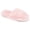 Pink, variant on Womens Cozey Comfort Insole Slip On Round Toe Slippers