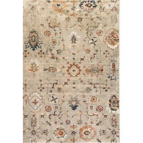 Crescent Drive Rug Company Evolution Light Gray Area Rug
