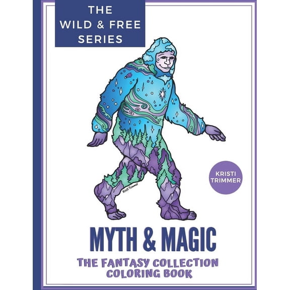 Myth & Magic: The Fantasy Collection Coloring Book (Paperback)