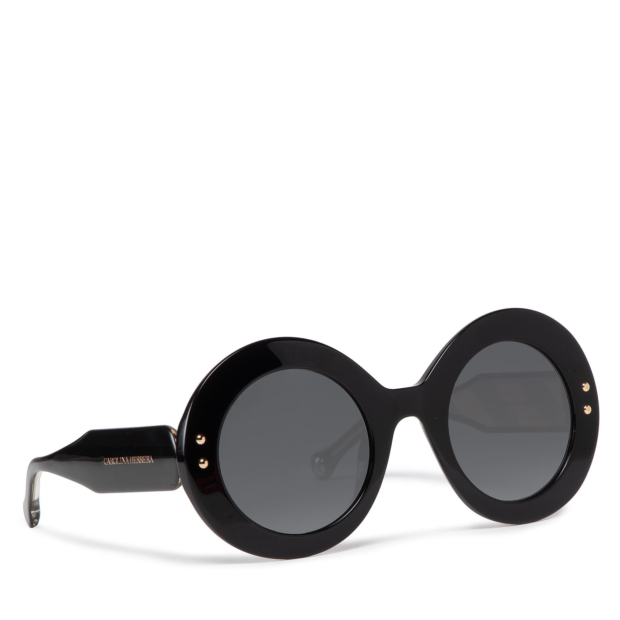 New Carolina Herrera Women's Sunglasses 0081/S 0807/IR Black 52mm