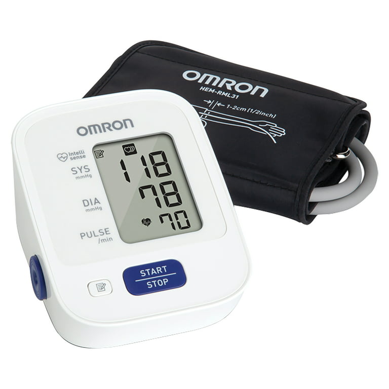 Omron BP7100 Upper Arm Blood Pressure Monitor Automatic Digital w/MED/LARGE  CUFF