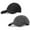 Black,Grey, variant on Bocaoying 2 Pack Washed Plain Vintage Baseball Cap for Men Women, Men's Cotton Canvas Cap, Low Profile Distressed Twill Cotton Baseball Cap Adjustable Classic Dad Hat