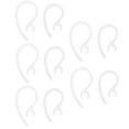 thumbnail image 2 of STARTIST 10 Pcs Replacement White 6mm Earbud Clamp Holder 360 Degree Rotatable Ear Hook clear, 2 of 9