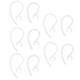 thumbnail image 2 of 10 pares de clip de silicona universal con gancho deportivo para auriculares, 2 of 9