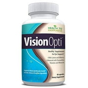 Vision Opti, Great Eye Health Supplement | Supports Vision and Macular Health with Lutein, Zeaxanthin, Selenium, Zinc and Vitamins A and C | 60 Caps