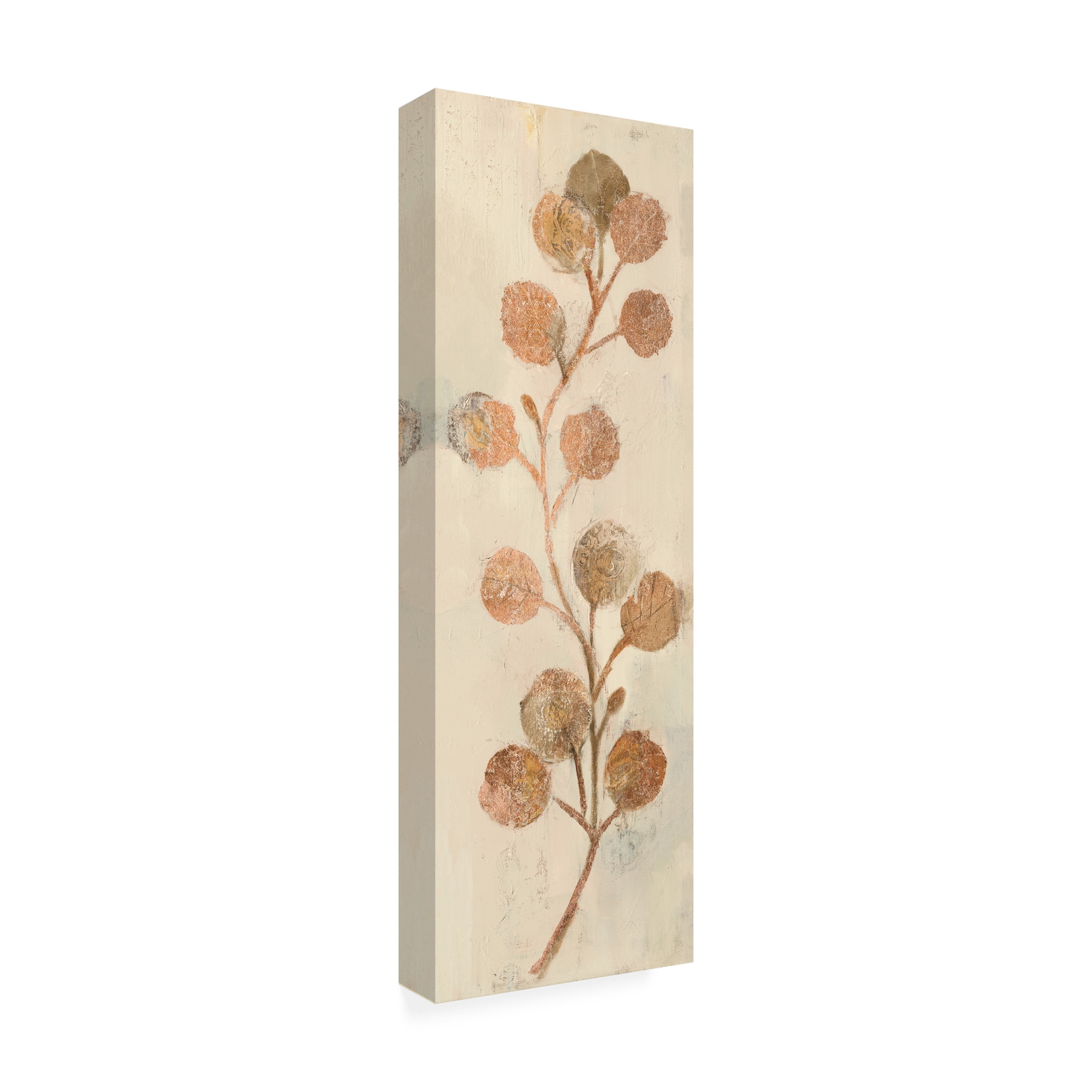 Trademark Fine Art 'Shimmering Iv Neutral' Canvas Art by Albena Hristova