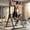 Black + Red + ABS + Rubber + Steel (Q235), variant on Adjustable Power Tower Pull Up Bar Station for Home Gym, 10-Level Height Dip Station with Steel Frame, Multi-Functional Strength Training Equipment for Apartment, Yellow Black