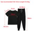 thumbnail image 4 of Conjunto exfoliante Yinane Pantalón para Correr Enfermera Escote en V Traje Informal Ligero Negro S, 4 of 8