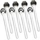 thumbnail image 1 of 8-Pack Cat Paw Spoon 18/10 Stainless Steel Teaspoons, Sugar, Coffee, Cake, Dessert, Ice Cream Spoon Stirring Spoon, 5.9 inch, 1 of 5