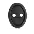 thumbnail image 2 of Shisuyan 6pcs Car Door Protector Vehicle Door Latch Protector Car Door Shock Latch Pads, 2 of 8