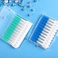 thumbnail image 2 of Interdental Brushes Silicone Toothpicks Teeth Floss Oral Hygiene Teeth Cleaning Soft Bristle Clean Between Teeth Toothbrush, 2 of 20
