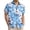 Multicolor 3, variant on WIZUTIZ Hawaiian Shirt for Men Casual Summer Beach Vacation Button Down Shirts Short Sleeve Tropical Funny Floral Shirt