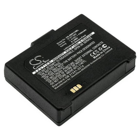 Battery for Zebra ZQ110 ZQ220 ZR128 P1070125-008 P1071565 P1071566 P1077747