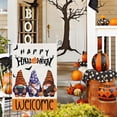 thumbnail image 2 of Happy Halloween Gnomes Garden Flags 12x18 Double Sided Welcome Halloween Yard Flag for Outside Decor Holiday Outdoor Decorations for Home, 2 of 6