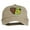 Khaki, variant on Small Bison Mascots Embroidered Washed Cap - Khaki OSFM