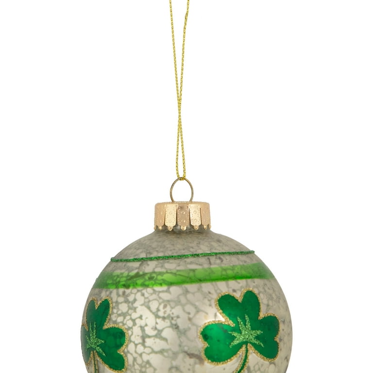 S3350A82 Ceramic Christmas Ornament Dwarf Oliver with Green Hat