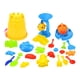 thumbnail image 1 of 25 juguetes de arena para playa, castillos de arena, juego de construcción de castillos, cubos y , para viajes, cumpleaños, niños y niñas., 1 of 9