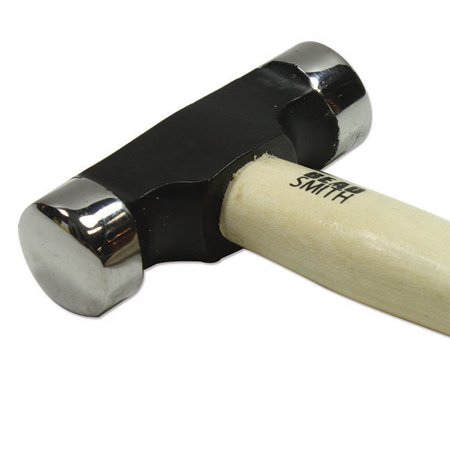 

BeadSmith Mini Planishing Hammer 24mm Domed & Flat Faces 1 Piece
