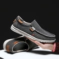 thumbnail image 4 of New 2026 Men's Casual Loafer Shoes Canvas Lightweight Breathable, 4 of 9