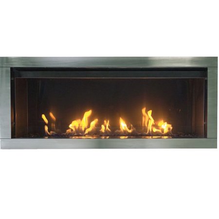 Tahoe 45 Outdoor Natural Gas Direct Vent Linear Fireplace