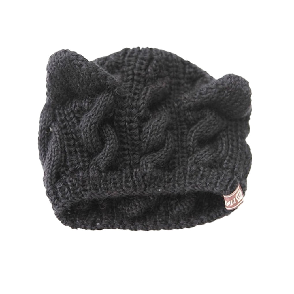 Knitted Hat Cold-Proof Climbing Assorted Colors Thick Comfortable
