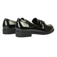 thumbnail image 2 of XY London Womens Kali Patent Chunky Sole Buckle Loafers, 2 of 5