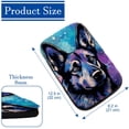 thumbnail image 4 of Shepherd Dog Soft and Comfortable 12.5x8.2 Inch Furry Printed Car Armrest Cover Pad - Armrest Accessories, 4 of 6