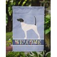 thumbnail image 3 of Carolines Treasures BB5499GF English Pointer Welcome Garden Size Flag, 3 of 3
