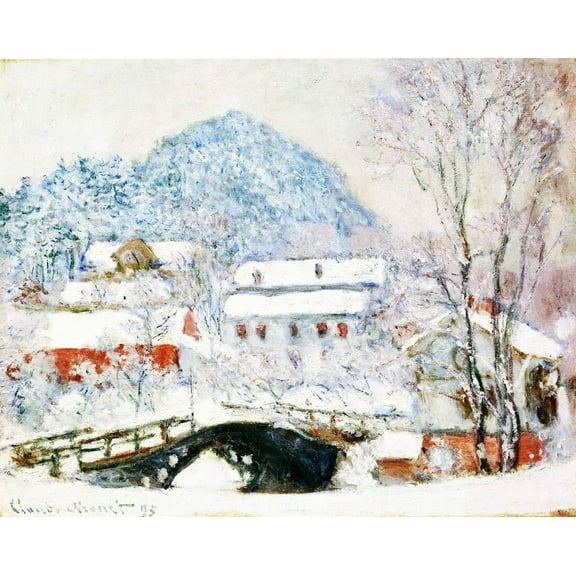 "Sandvika, Norway- Monet - CANVAS OR FINE PRINT WALL ART"