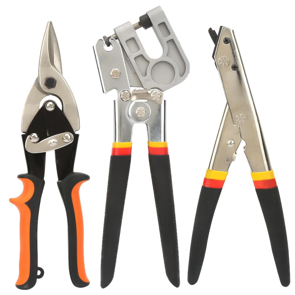 OTVIAP Aviation Snips / Sheet Metal Shear / Stud Crimper Hand Tools Set