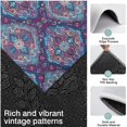 thumbnail image 3 of Blue Ethnic Paisley Pattern Kitchen Rugs Sets Of 3,Kitchen Runner Rugs Non Skid Washable,Decorative Kitchen Floor Mats for Kitchen,Sink,Laundry,17"x30"+ 17"x47" + 17"x59", 3 of 6