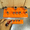 1/4" & 3/8"-SAE-Orange, variant on 1/4" & 3/8" Drive Magnetic Socket Organizer Set, SAE Socket Holder Rack with Strong Magnetic Base, Garage Tool Storage for Mechanics and DIY