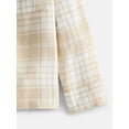thumbnail image 3 of Wonder Nation Toddler Boys' Flannel Shirt with Long Sleeves, Sizes 12M-5T, 3 of 3