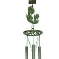 thumbnail image 2 of 19" Sunflower Sun Windchime Glory Land Pewter Garden Home Office Decoration, 2 of 2