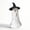 Halloween Ghost Decor with Hat, variant on 12" Handwoven Rattan Ghost Decoration, White Wicker Ghost Halloween Decorations, Handmade White Wicker Ghost Figurine, Natural Wicker Ghost Decor for Indoor Outdoor Farmhouse Halloween Decor