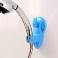 thumbnail image 1 of DALX 2PCS Suction Cup Shower Head Holder Powerful Suction Movable Shower Head Bracket, 1 of 2