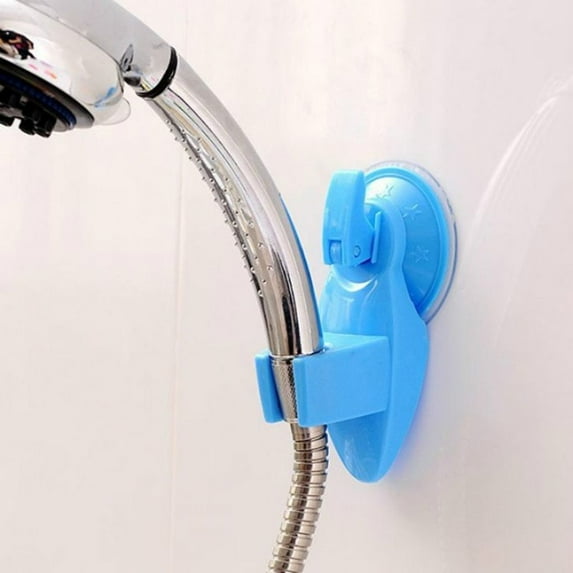 DALX 2PCS Suction Cup Shower Head Holder Powerful Suction Movable Shower Head Bracket