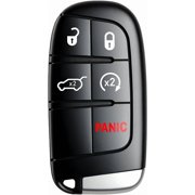 Keyless Entry Remote Control Key Fob Replacement Fits for Jeep Grand Cherokee 2014 2015 2016 2017 2018 2019 2020 2021 (FCC:M3N40821302) 1 pcs