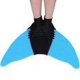 thumbnail image 2 of Swim Fins For Kids , Mermaid Tail Fins One-piece Flipper Diving Fins, 2 of 3