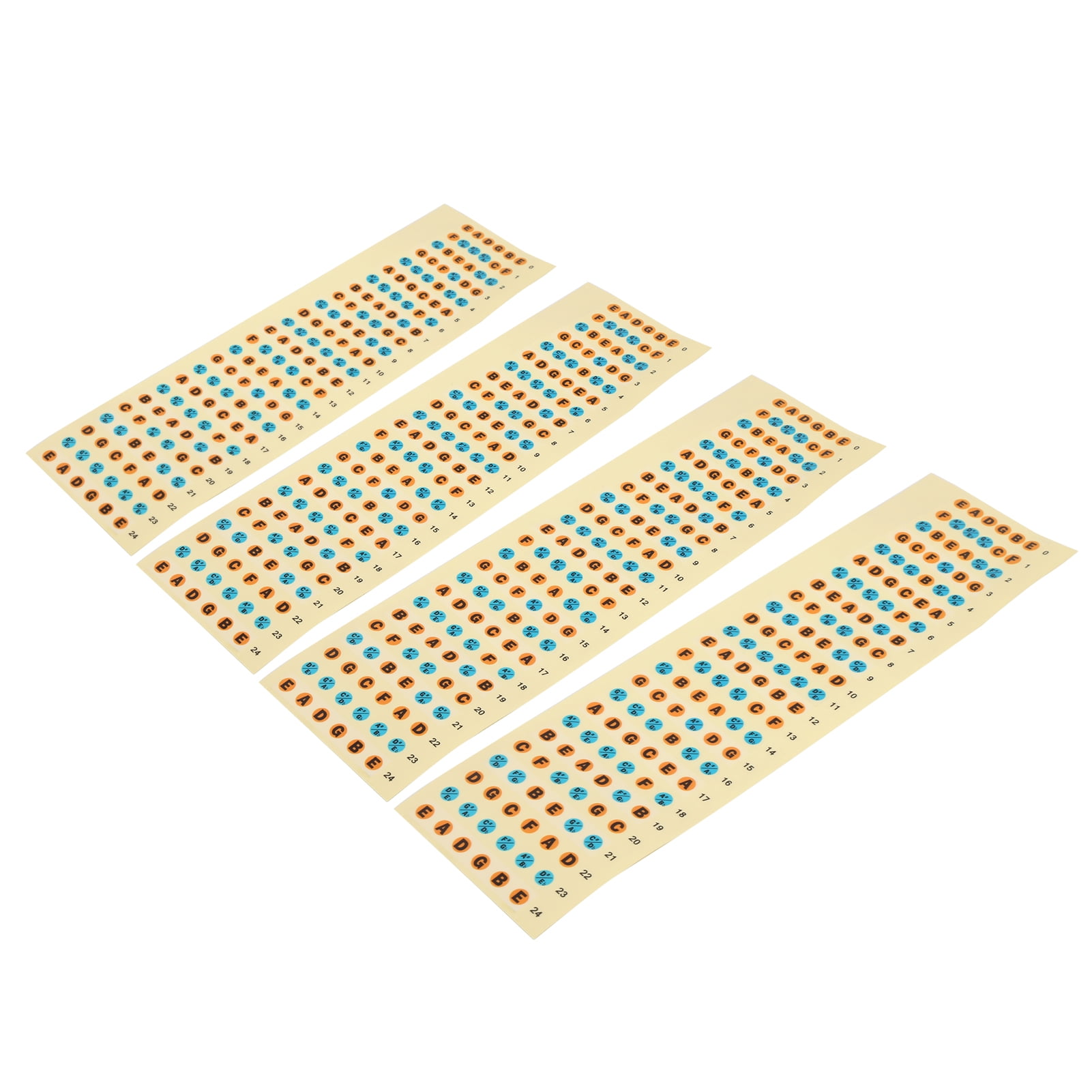 String Fretboard Notes Stickers, Paper Material Guitar Accessory Guitar
