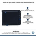 thumbnail image 6 of London Fog  Leather Passcase Wallet with Removable Case (Men), 6 of 6