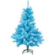 Northlight Full Pine Artificial Christmas Tree - 4' - Cerulean Blue - Unlit