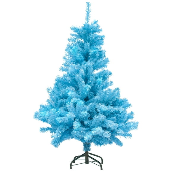 Northlight 4' Cerulean Blue Pine Artificial Christmas Tree, Unlit