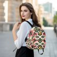 thumbnail image 6 of JIALIOU Mini Backpack Purse for Women Quilted Casual Daypack Small Travel Shoulder Bag, Colorful Aztec Pattern, 6 of 7