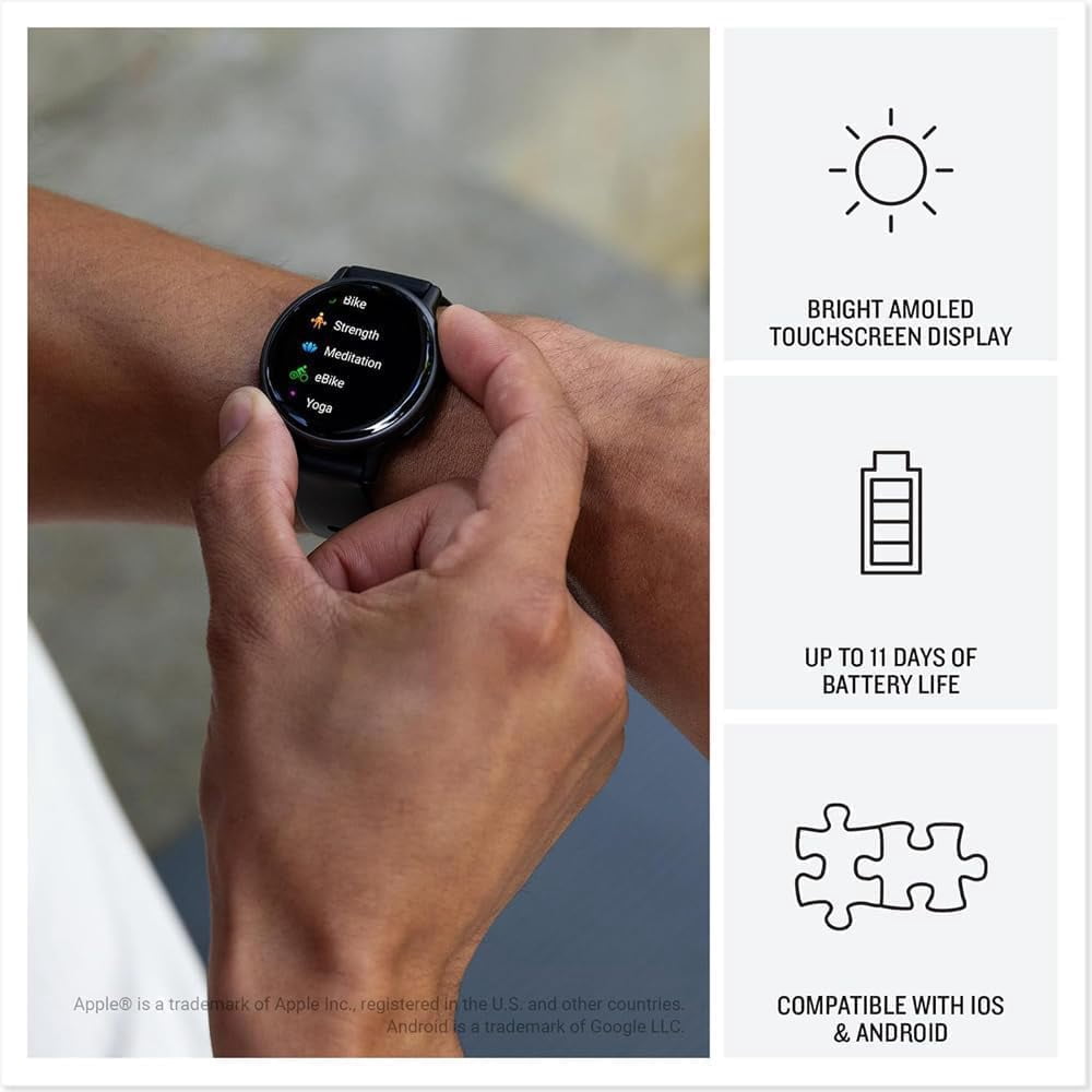 Restored Garmin vívoactive 5 GPS Smartwatch, Health & Fitness Tracker with AMOLED Display, Sleep Coaching, Body Battery, Wheelchair Mode (Refurbished)