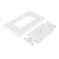 thumbnail image 3 of Paquete de 2 Arandelas de Goma Flexibles para Pared con Placa de Pared Decorativa, Placa de Paso de 1 Unidad para Cables de Bajo Voltaje, 3 of 5