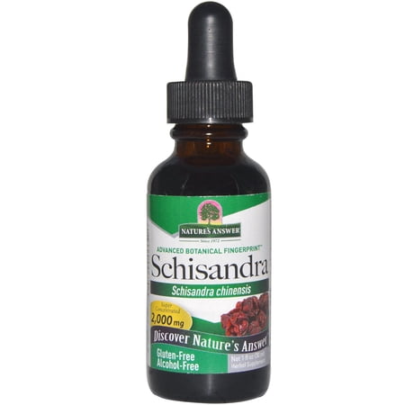 Nature s Answer Schisandra Alcohol-Free 2 000 mg 1 fl oz 30 ml