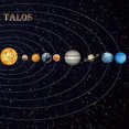 thumbnail image 5 of CO&LO Solar System Planets DIY Wall Sticker Removable Glow in Dark Decal Room Decor, 5 of 5