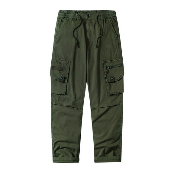 Yiliang Mens S,Army Green,Tactical Pants Hiking Pants Outdoor Cargo Pants Water Resistant Ripstop Apparel Lightweight EDC Work Pants